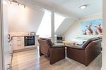 Wohnbereich Dachstube links - Dachstube links - Top-Hundeurlaub