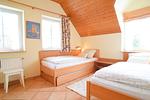 Schlafzimmer 1 Wohnung Strauß - Strauß - Top-Hundeurlaub