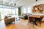 Wohnzimmer Haus im Glück rechts - Haus im Glück rechts - Top-Hundeurlaub