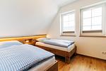 Schlafzimmer 1 Haus im Glück rechts - Haus im Glück rechts - Top-Hundeurlaub
