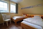Schlafzimmer 1 Forsthaus 2er - Forsthaus 2er - Top-Hundeurlaub