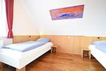 Schlafzimmer 3 DG Haus am Berg 4er - Haus am Berg 4er - Top-Hundeurlaub