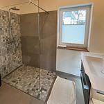 Badezimmer 1 Kastanienhaus - Hof Köhne - Sauerland - Kastanienhaus - Top-Hundeurlaub