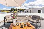 Terrasse - Villa Albatros - Appartement  Fräulein Ava - Top-Hundeurlaub