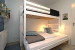 Schlafzimmer - Haus 10, App. 20 "Strandglück" - Top-Hundeurlaub