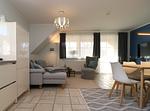 Wohnzimmer - Haus 10, App. 20 "Strandglück" - Top-Hundeurlaub