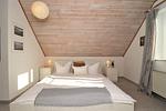 Schlafzimmer - Doppelhaushälfte, Grüner Weg - Top-Hundeurlaub