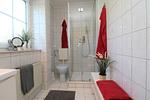 Badezimmer - Doppelhaushälfte, Grüner Weg - Top-Hundeurlaub