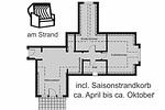 Haus Waderkierl, App. 37 "Meeresbrise mit Strandkorb" - Top-Hundeurlaub