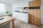Küche / Küchenzeile - Penthouse NorderNice - Top-Hundeurlaub