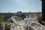Balkon - Penthouse NorderNice - Top-Hundeurlaub