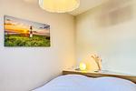 Schlafzimmer mit Doppelbett - Wohnung 026EG - Top-Hundeurlaub