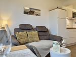 Wohnzimmer - FeWo Moin - Horumersiel - Top-Hundeurlaub