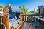 Balkon - Ferienwohnung Inselzeit auf 2 Etagen mit Strandkorb und Balkon - Top-Hundeurlaub
