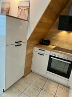 Küche / Küchenzeile - Ferienwohnung Klabautermann - Top-Hundeurlaub
