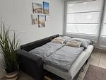 Wohnzimmer - Ferienwohnung Klabautermann - Top-Hundeurlaub