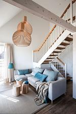 Wohnzimmer - Künstlerkate Lagune - Top-Hundeurlaub