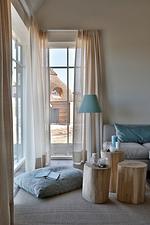 Wohnzimmer - Künstlerkate Lagune - Top-Hundeurlaub