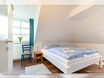 Schlafzimmer - Kormoran Buhnenspitze - Top-Hundeurlaub