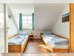 Schlafzimmer - Kormoran Buhnenspitze - Top-Hundeurlaub