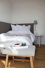 Schlafzimmer - Atelierhaus Steilküste - Top-Hundeurlaub