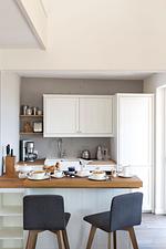 Küche / Küchenzeile - Atelierhaus Salzwiese - Top-Hundeurlaub