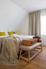 Schlafzimmer - Malerhaus Landzunge - Top-Hundeurlaub