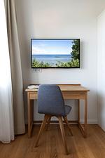 Schlafzimmer - Atelierhaus Feenkraut - Top-Hundeurlaub