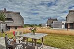 Terrasse - Künstlerkate Zwergbirke - Top-Hundeurlaub