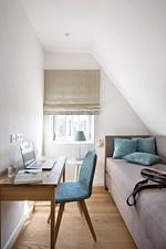 Schlafzimmer - Künstlerkate Reiherente - Top-Hundeurlaub