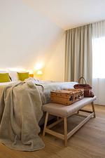 Schlafzimmer - Malerhaus Eichenwald - Top-Hundeurlaub