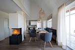 Wohnzimmer - Atelierhaus Morgentau - Top-Hundeurlaub