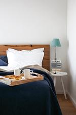 Schlafzimmer - Atelierhaus Morgentau - Top-Hundeurlaub