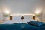 Schlafzimmer - Künstlerkate Windstille - Top-Hundeurlaub
