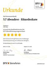 Künstlerkate Abendrot - Top-Hundeurlaub