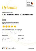 Künstlerkate Herbststurm - Top-Hundeurlaub