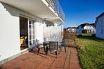 Terrasse - FeWo 299: Terrasse, Ausblick - Top-Hundeurlaub