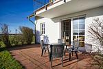 Terrasse - FeWo 299: Terrasse, Ausblick - Top-Hundeurlaub