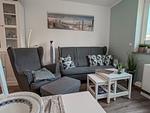 Wohnzimmer - FeWo Fasanennest - Horumersiel - Top-Hundeurlaub