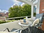 Balkon - FeWo Fasanennest - Horumersiel - Top-Hundeurlaub