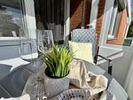 Balkon - FeWo Fasanennest - Horumersiel - Top-Hundeurlaub