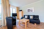 Wohnzimmer - Ferienwohnung Nr. 27 - Top-Hundeurlaub