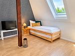 Schlafzimmer - FeWo 6 - Top-Hundeurlaub