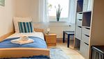 Schlafzimmer - FeWo Westwind 4 - Top-Hundeurlaub