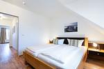 Schlafzimmer - Ferienwohnung Nr. 35 - Top-Hundeurlaub