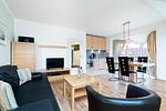 Wohnzimmer - Ferienwohnung Nr. 34 - Top-Hundeurlaub
