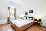 Schlafzimmer - Ferienwohnung Nr. 34 - Top-Hundeurlaub