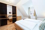 Schlafzimmer - Ferienwohnung Nr. 34 - Top-Hundeurlaub