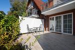 Terrasse, Sitzecke, Garten - Ferienwohnung "App. 3" - Top-Hundeurlaub