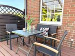 Terrasse - FeWo 2 - Top-Hundeurlaub